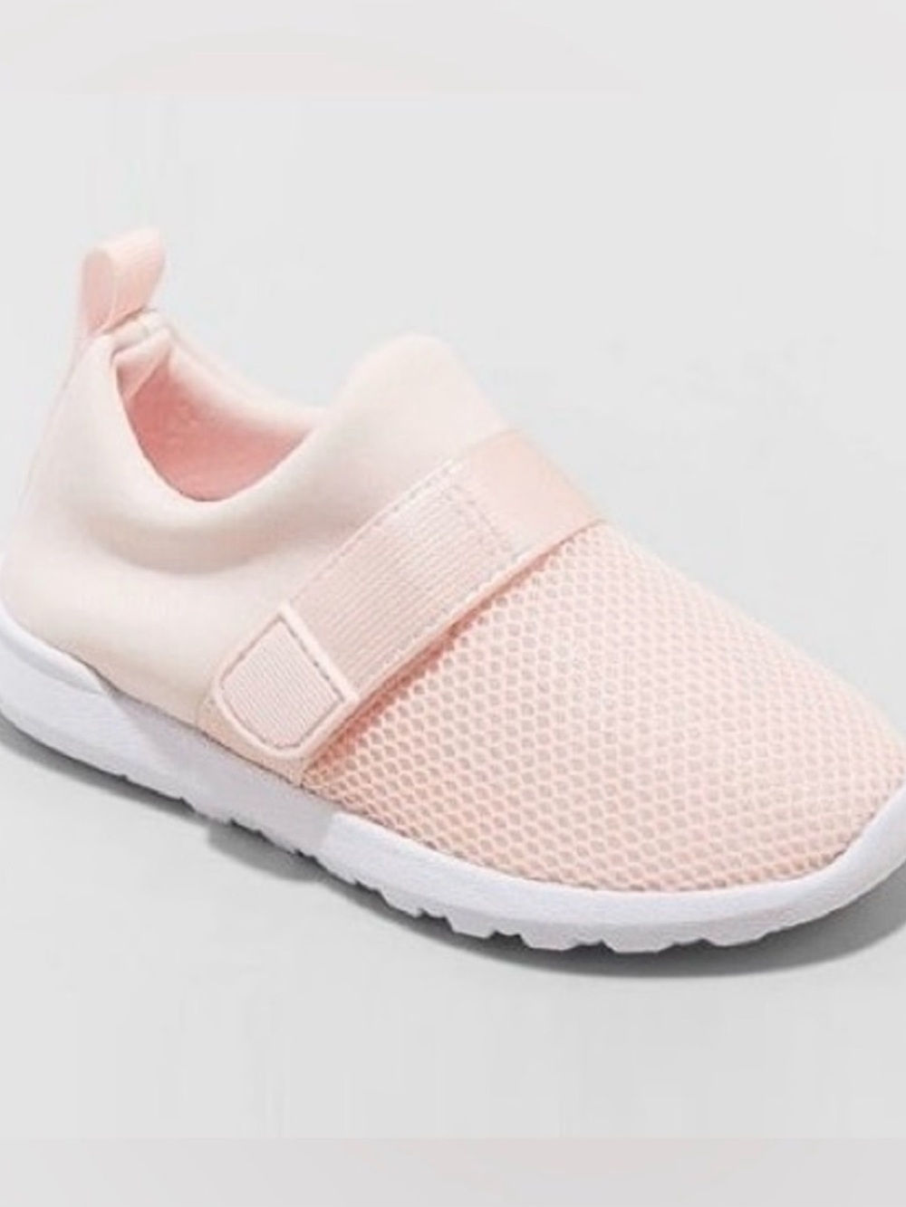 NWT- Cat & Jack Girls Pink Sneakers Size 5T Mesh Austen Slip-on water Shoes